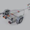 Båttrailer EU, Respo, 9990-1, EU 750/564 kg, 80 km/h, obromsad - Bild 3