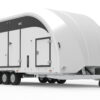 Biltransport Brian James Trailers Race Transporter 6, 3500 kg, 3 axl, lastvikt 2000 kg - Bild 5