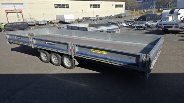 Entreprenadsläp Brian James Cargo Connect 6,0 x2,25 m, 3500 / 2495 kg, beg -21 - Bild 12