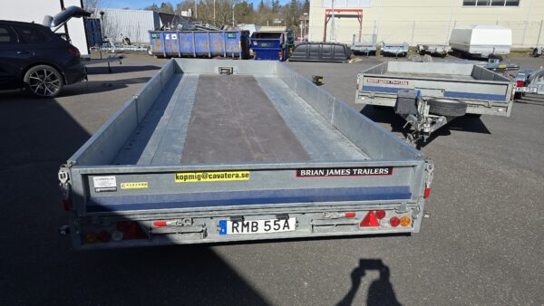 Entreprenadsläp Brian James Cargo Connect 6,0 x2,25 m, 3500 / 2495 kg, beg -21 - Bild 2