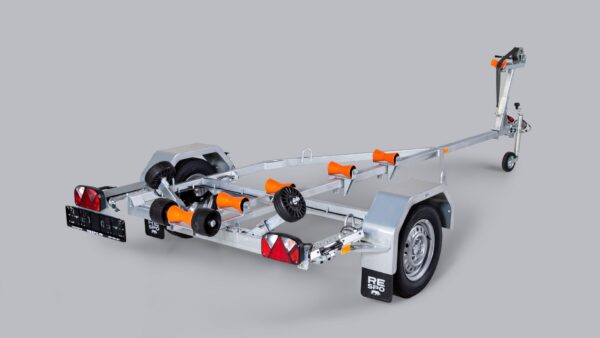 Båttrailer EU, Respo, 9990-1, EU 750/564 kg, 80 km/h, obromsad - Bild 2