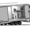 Biltransport Brian James Trailers Race Transporter 6, 3500 kg, 3 axl, lastvikt 2000 kg - Bild 28