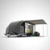 Biltransport Brian James Trailers Race Transporter 6, 3500 kg, 3 axl, lastvikt 2000 kg - Bild 11
