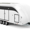 Biltransport Brian James Trailers Race Transporter 6, 3500 kg, 3 axl, lastvikt 2000 kg - Bild 16