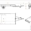 Släpvagn Respo Inline, 1350M451L195 20934, 1350 kg, bromsad - Bild 2