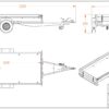Släpvagn Respo, 1350M351T150 PLH 5857, 1350 kg, bromsad - Bild 2