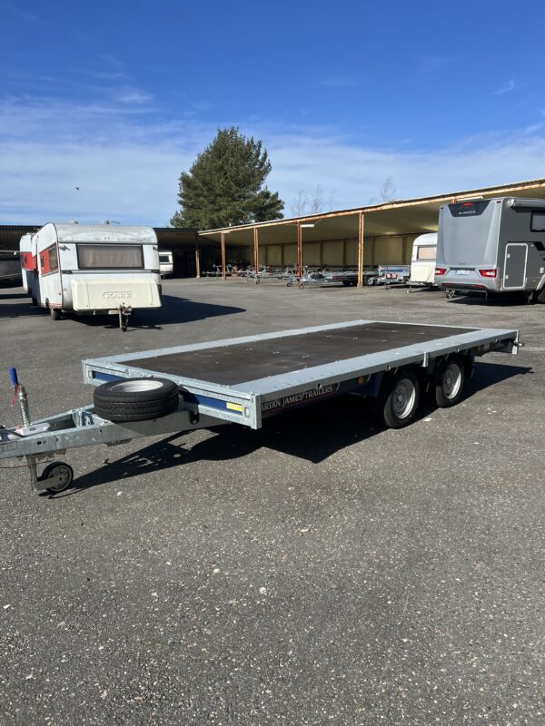 Entreprenadsläp Brian James Trailers Cargo Connect 4,0 x 2,15 m, 2 axlar, 3500 kg, -23, 476-4021-35-2-12 - Bild 2